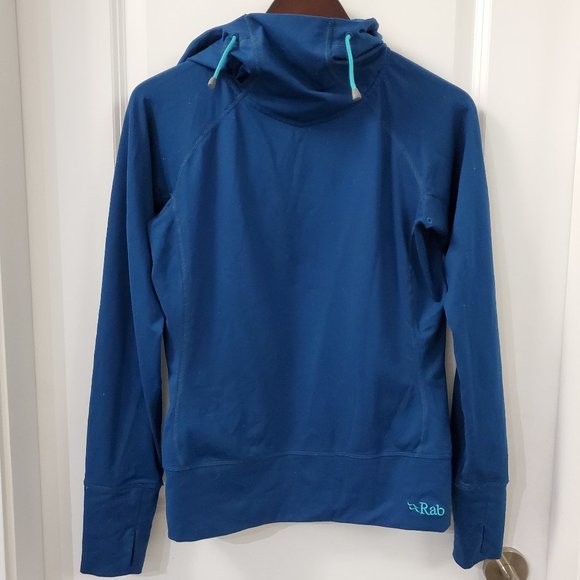 Rab outdoor blue Cipher hoodie - Picture 1 of 8